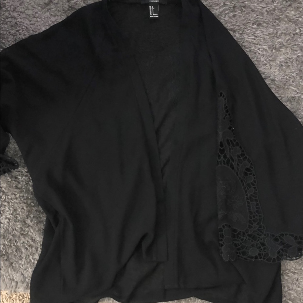 Lace Detailed Cardigan